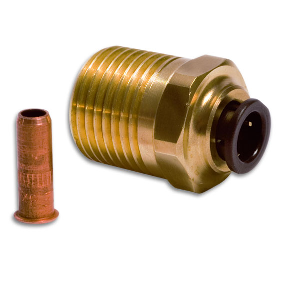 PLUG CONNECTOR <br />
for heating pipe ø 8 mm